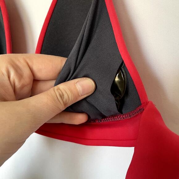 Victoria's Secret hot pink bikini top string women's size XS jelly padding - Picture 4 of 7